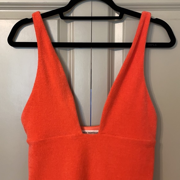 Mara Hoffman | Audrey Cotton-blend Terry Swimsuit - Picture 2 of 7